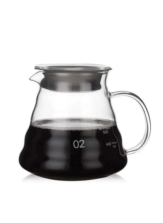 DOPPIO 9 Pcs Pour Over Coffee Maker Dripper Set, 600ml Glass Coffee Server Pot Size 02, V60 Glass Coffee Dripper with Wood Stand Dripper for Home Office Carafe Gift-Grey (Premium Kit) | Traveling Set - Image 3