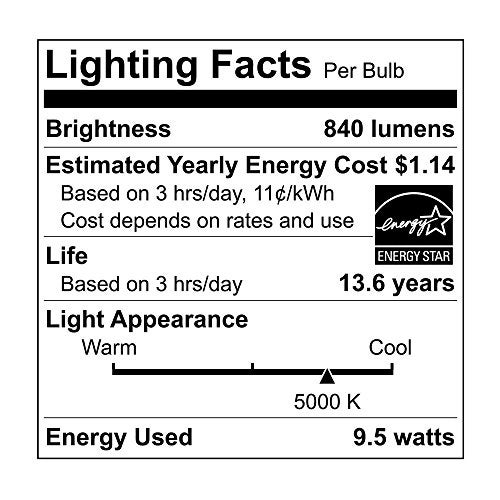 Ecosmart 8 Pack LED A19 Light bulb, 60w Equivalent (A19 Daylight) - Image 3