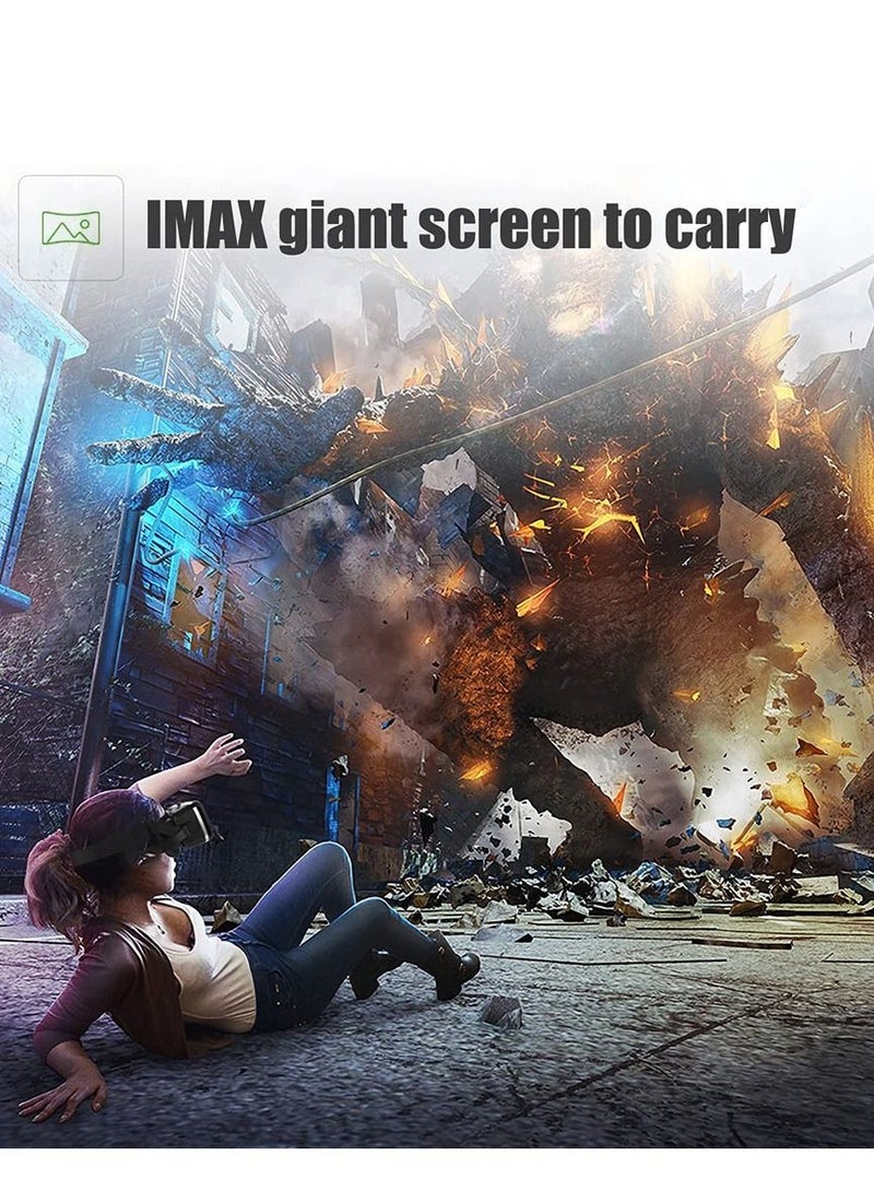 VR Virtual Reality D Glasses Earphones Helmets VR Goggles Adjustable - Image 3