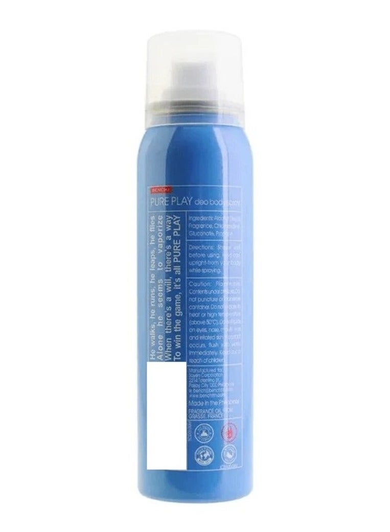 Bench Deo Body Spray Pure Play 100ml - Image 2