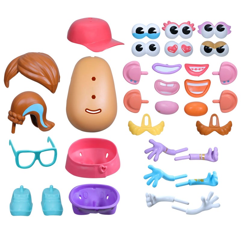 Mr. Potato Head Potato Head Express Yourspud Playset with 1 Potato Body and 32 Accessories, Creative Toddler and Preschool Toys for Boys and Girls 2 Years and Up (Amazon Exclusive) - Image 2