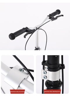 JSAITOYS 4-Wheel Scooter Toy With 2 Leg Support And Non Slip Handle For Kids  - Image 2
