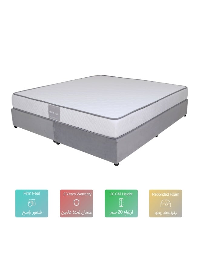 Bed and Mattress Zone Ortho Base Medicated Mattress 200 X 200 X 20 Super King Size - Image 2