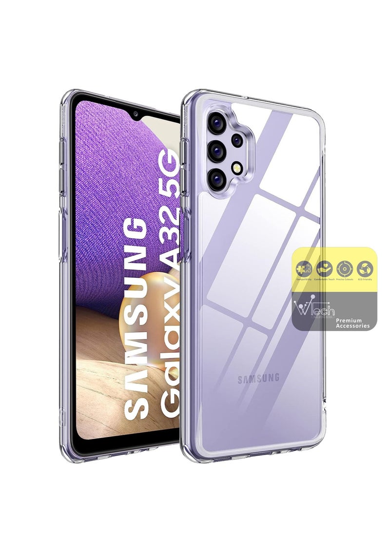 CHAPPELINE - Airbag Case Series Premium Transparent Shockproof Anti-Yellowing Case Cover For Samsung Galaxy A32 5G Clear - Image 1
