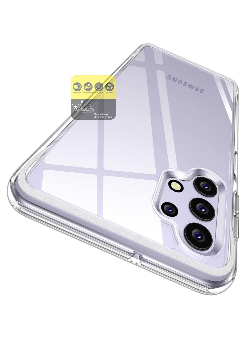 CHAPPELINE - Airbag Case Series Premium Transparent Shockproof Anti-Yellowing Case Cover For Samsung Galaxy A32 5G Clear - Image 1