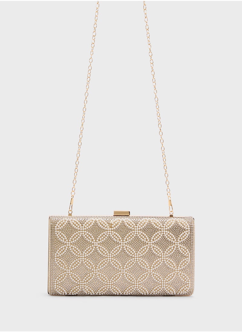 Ella Limited Edition Ladies Sparkly Clutch Bag  - Image 1