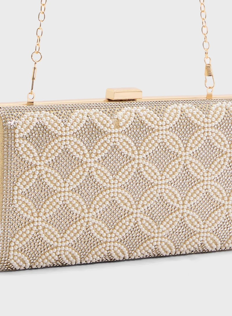 Ella Limited Edition Ladies Sparkly Clutch Bag