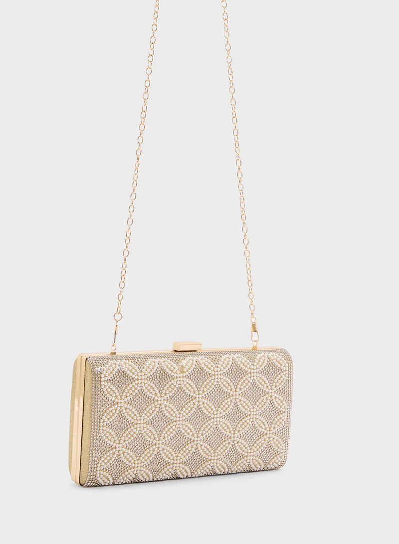 Ella Limited Edition Ladies Sparkly Clutch Bag