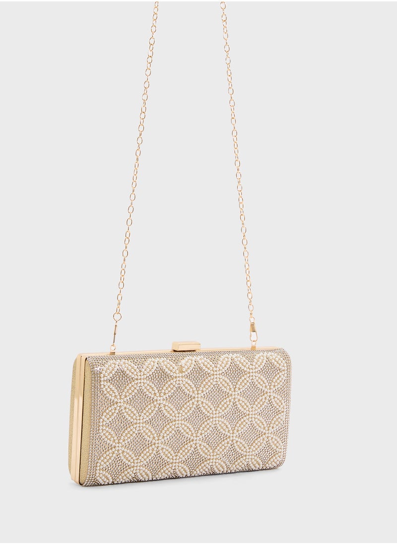 Ella Limited Edition Ladies Sparkly Clutch Bag  - Image 3