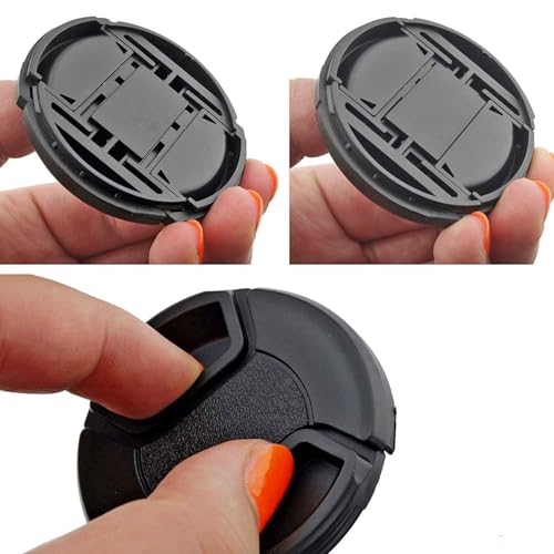 CamKix 67mm Set of 2 Camera Lens Hoods and 1 Lens Cap - Rubber (Collapsible) + Tulip Flower - Sun Shade/Shield - Reduces Lens Flare and Glare - Blocks Excess Sunlight (67 mm, Rubber Hood + Tullip Hood + Cap) - Image 5