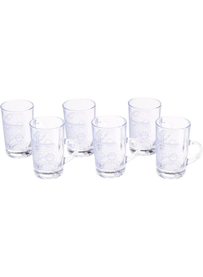 AKDC 6Pcs Glass Tea Tumbler - Image 2