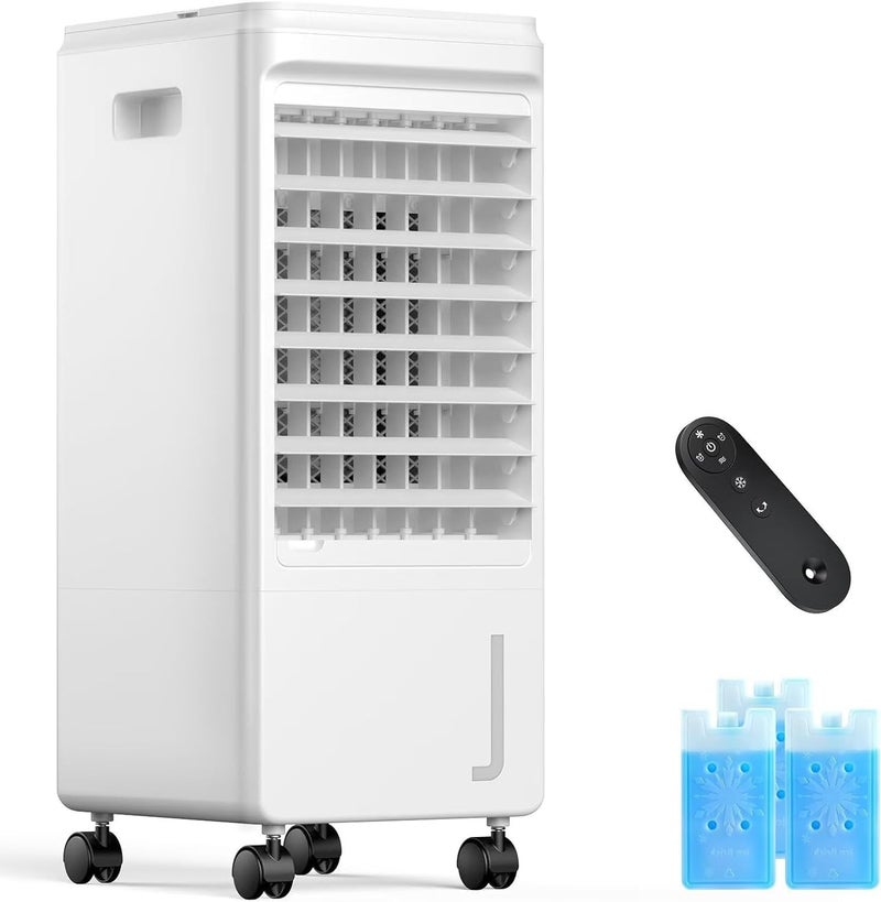 3IN1 Portable AC Unit 232 Windowless Portable Air Conditioners 7H Autooff 185Gal Tank 40Swing 3 Modes 3 Speeds UltraQuiet Swamp Air Cooler With 4 Universal Wheels For HomeIndoor Use