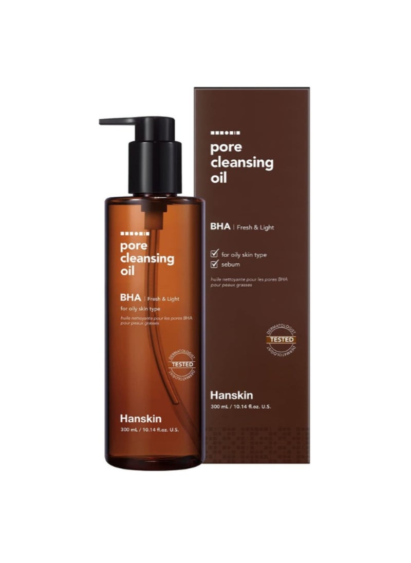 Hanskin Pore Cleansing Oil BHA Fresh & Light 300ml - pzsku/Z221822536CDE17241F19Z/45/_/1736854004/4aa4f5b3-1ae9-4056-ba05-bacc46ed97af