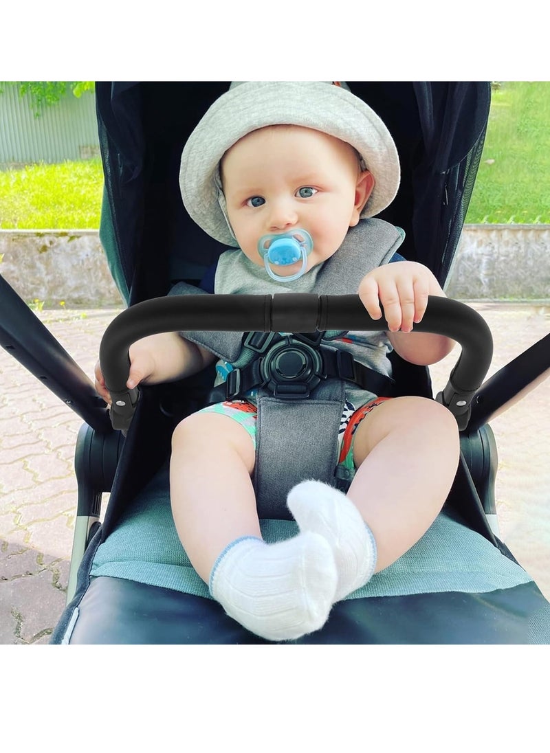 Gonice Baby Stroller Handlebar Adjustable Angle Removable Armrest Cross Bar Stroller Accessories  - Image 1