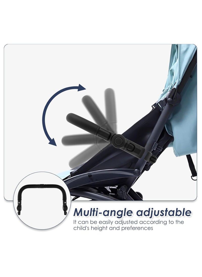 Gonice Baby Stroller Handlebar Adjustable Angle Removable Armrest Cross Bar Stroller Accessories  - Image 2