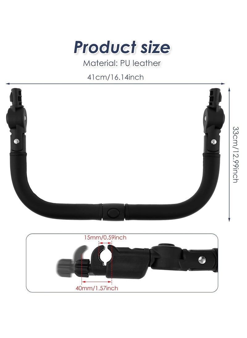 Gonice Baby Stroller Handlebar Adjustable Angle Removable Armrest Cross Bar Stroller Accessories  - Image 5