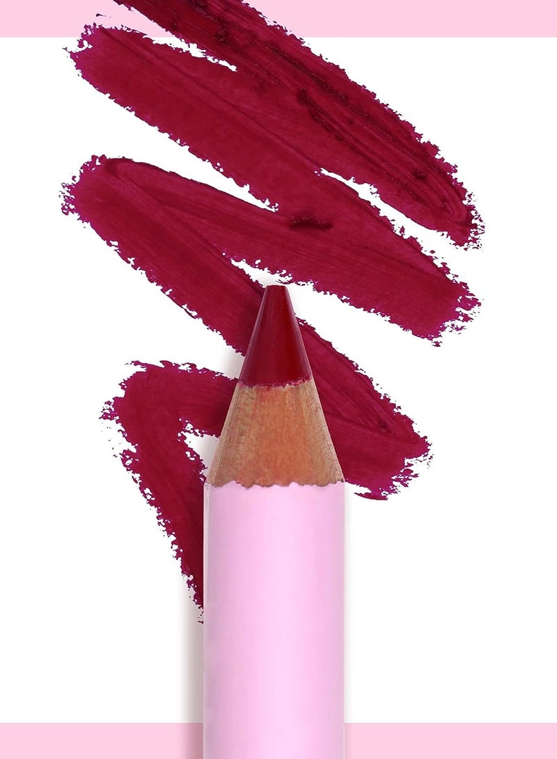 moira Flirty Lip Pencil (008, Garnet) - Image 1