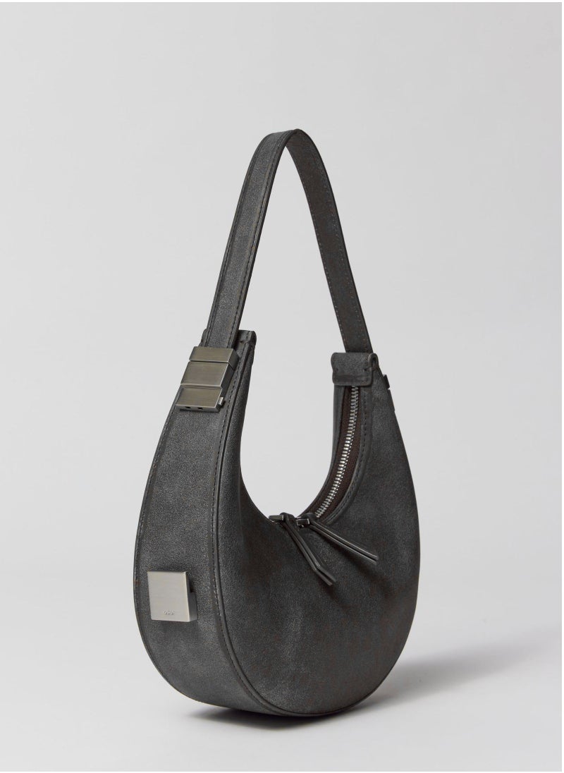 OS OI Mini Toni Bag Mini Leather Top Handle Handbag Shoulder Crossbody Bags  - Image 2