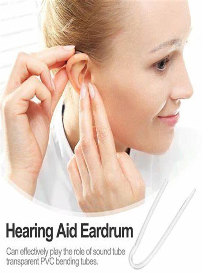 Jofi linkim 6 Pieces Hearing Aid Tubes Replacement Behind The Ear Earmold,Standard Prebent Tubing Size #13 with Cleaning Tool (3.2 * 2mm) - Image 5