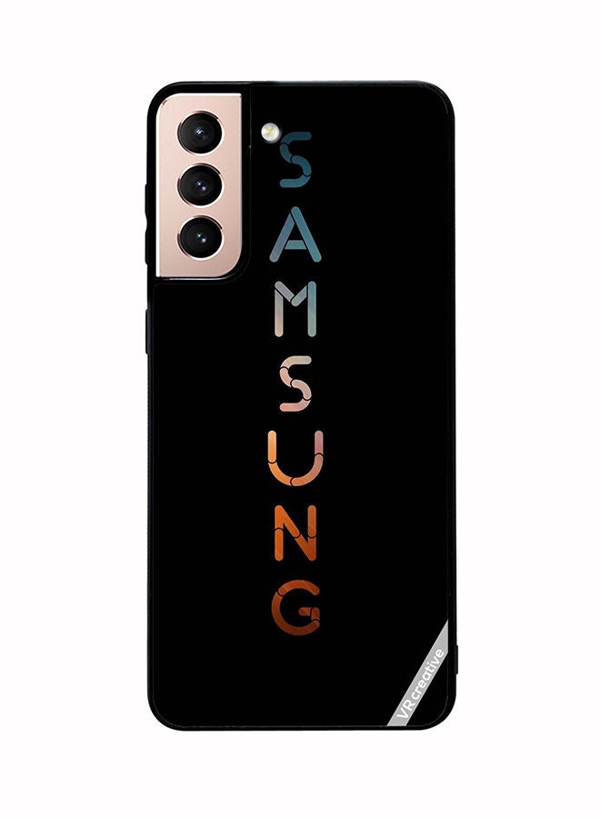 VR CREATIVE Protective Case Cover For Samsung Galaxy S21 Plus 5G Samsung Design Multicolour - Image 1