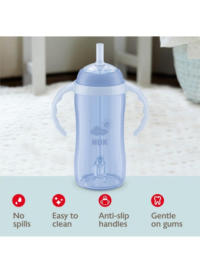 NUK Learner Straw Cup, 10oz, 2-Pack - Toddler Sippy Cup with Soft Straw for Easy Drinking, Suitable for Ages 8 Months and Up, Timeless Collection - Image 5