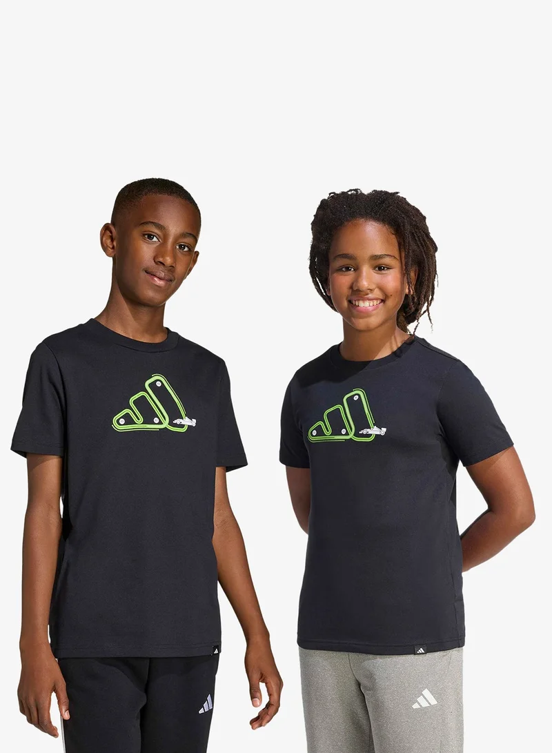 اديداس تيشيرت برسومات جمالية للشباب