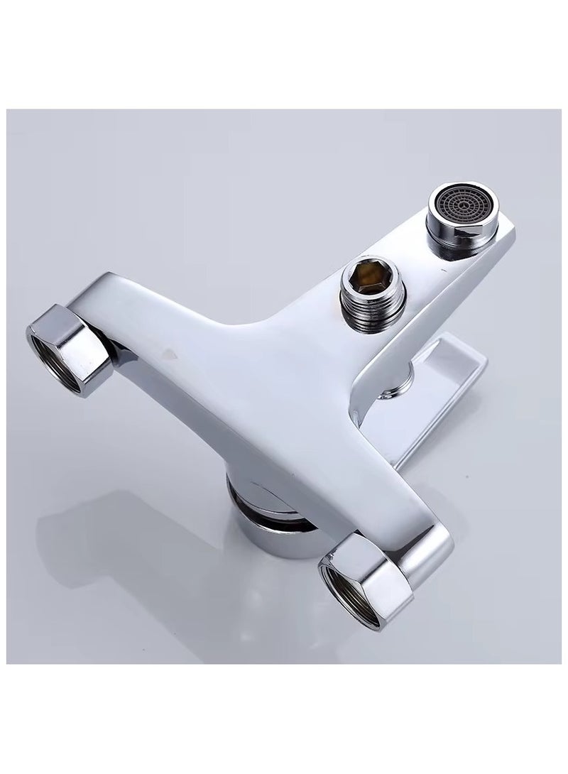 Shower Mixer Bathtub Faucet Shower Tap Heavy Metal Body Superior Finish High and Soft Flow Water Saving  - Image 2