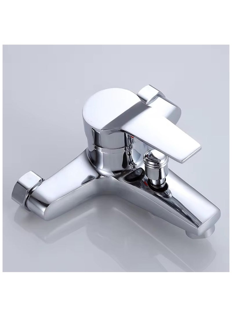 Shower Mixer Bathtub Faucet Shower Tap Heavy Metal Body Superior Finish High and Soft Flow Water Saving  - Image 3