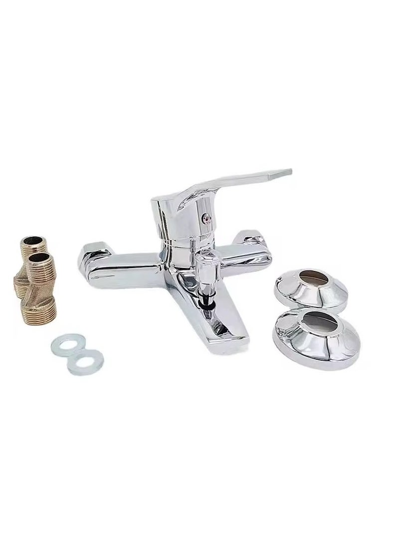 Shower Mixer Bathtub Faucet Shower Tap Heavy Metal Body Superior Finish High and Soft Flow Water Saving  - Image 4