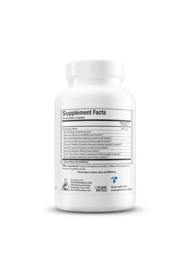 BIOTICS Dysbiocide Synergistic Botanical Blend Supports Normal Gut Health for Women & Men - Digestive Health Supplement - Supports Balanced Gut microbiome - 120 Capsules - Image 4