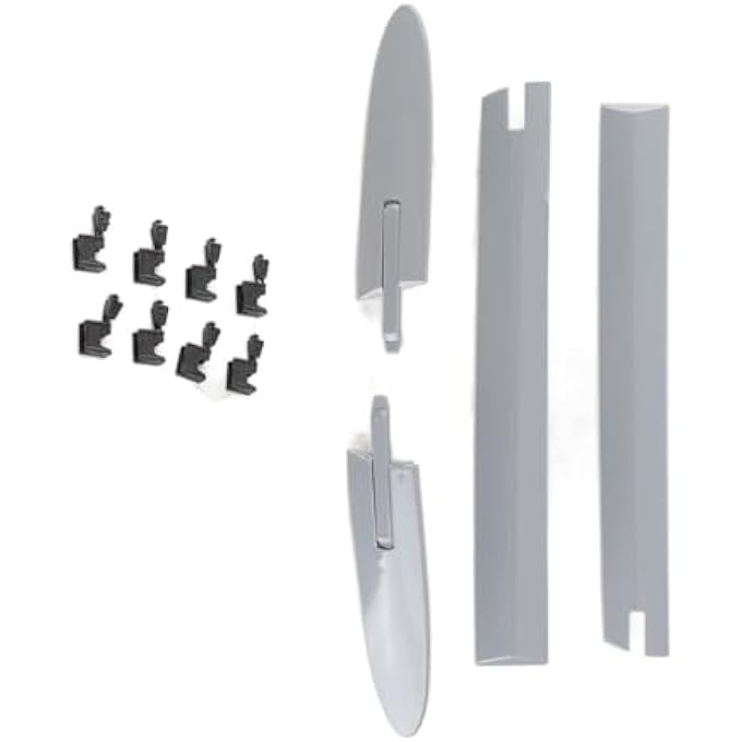 rayihni Convertible Roof Hinge Cover, 4PCS Roof Trim Moulding with Clips Compatible with BMW E93 335i M3 M4 F83, Left and Right Side Replacement Set 54377184037, Car Convertible Roof Accessory - Image 2