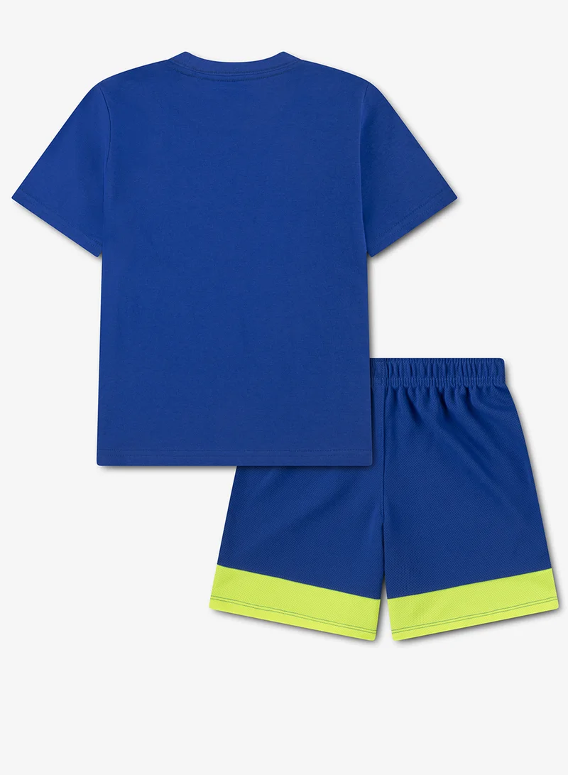 نايكي طقم شورتات برسومات كرة القدم للأطفال