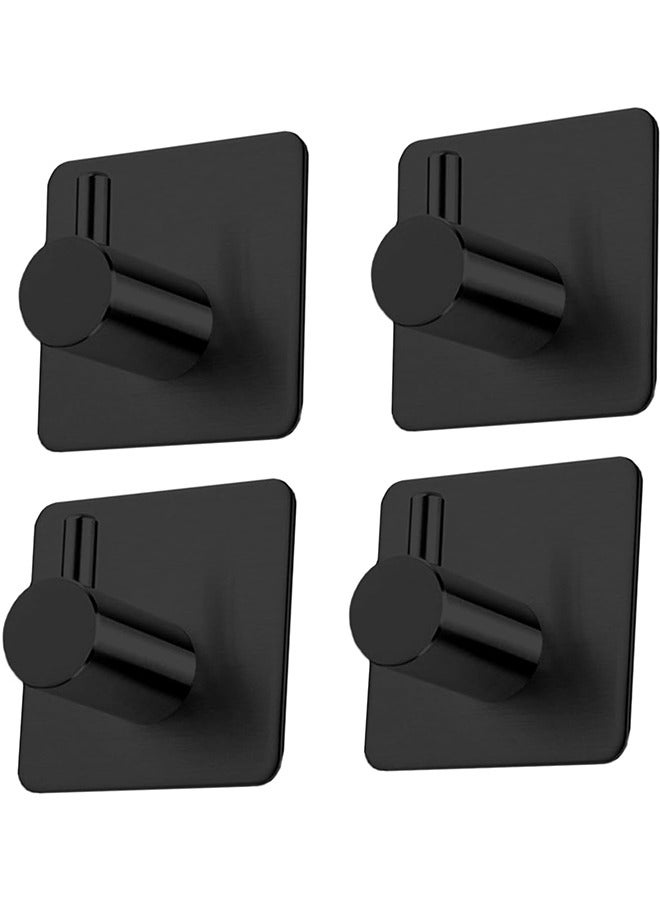 Silver Self Adhesive Hooks Durable 304 Stainless Steel Wall Hanging Hooks and the Ultimate Solution for Organizing - Image 1
