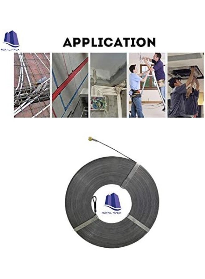 Royal Apex Heavy Duty Wire Pulling Spring Electric Or Communication For Electrical Works And Multi-Purpose Use. 5Mm X 50 Meter - Image 2