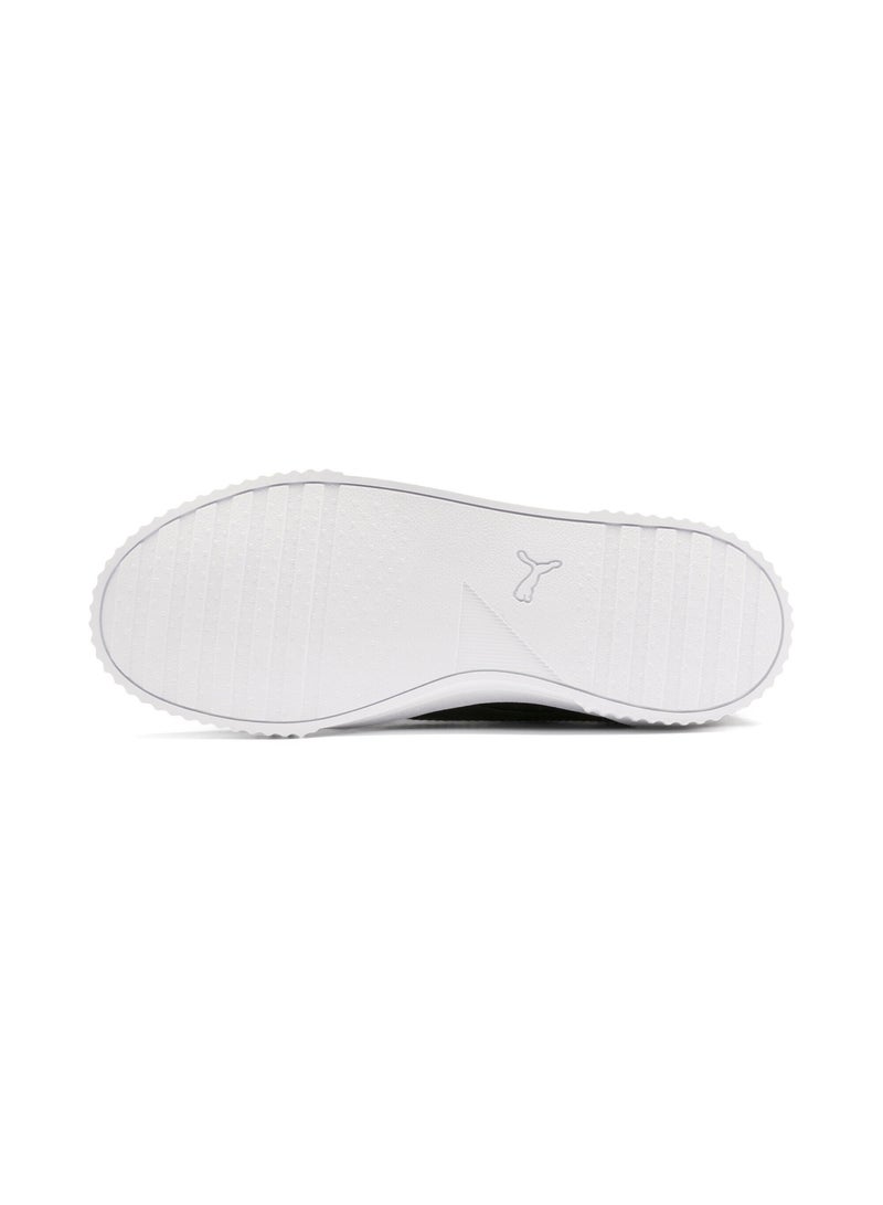 PUMA Carina Lux Womens Low Top Trainer Shoes - Image 5