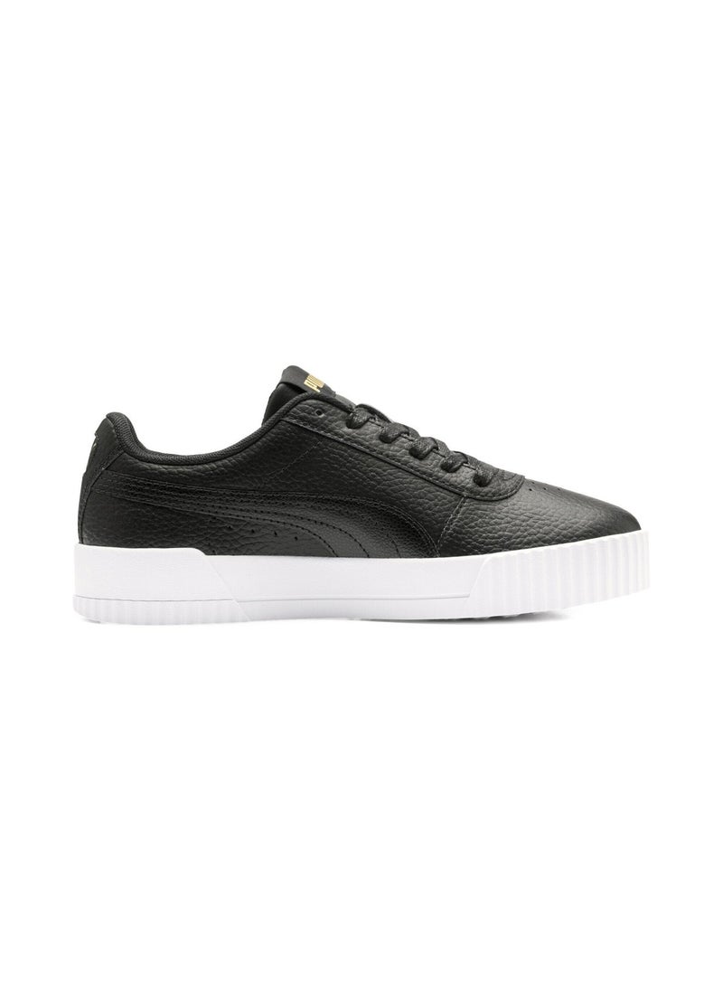 PUMA Carina Lux Womens Low Top Trainer Shoes - Image 1