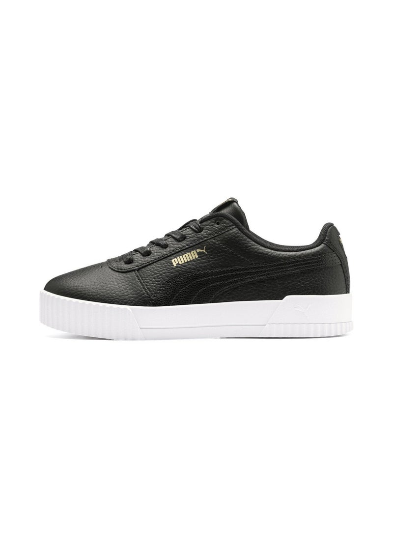 PUMA Carina Lux Womens Low Top Trainer Shoes - Image 2