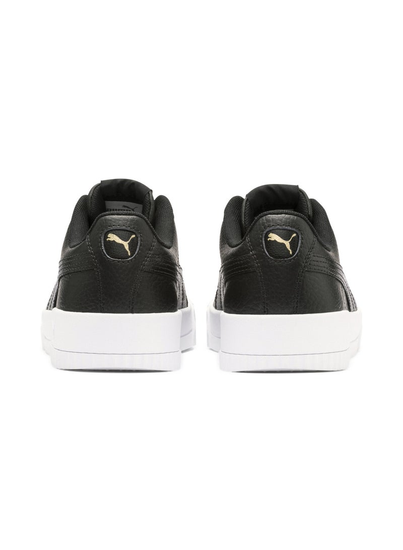 PUMA Carina Lux Womens Low Top Trainer Shoes - Image 4