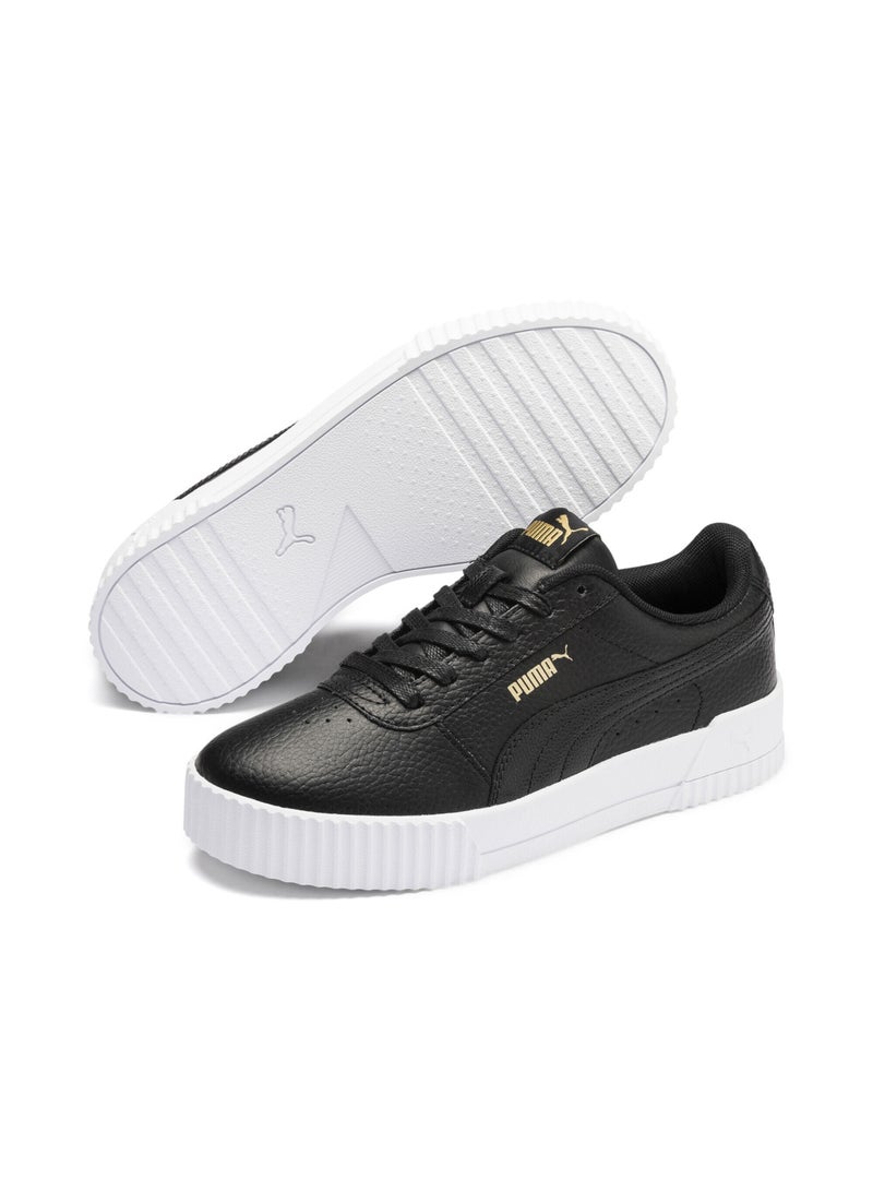 PUMA Carina Lux Womens Low Top Trainer Shoes - Image 3