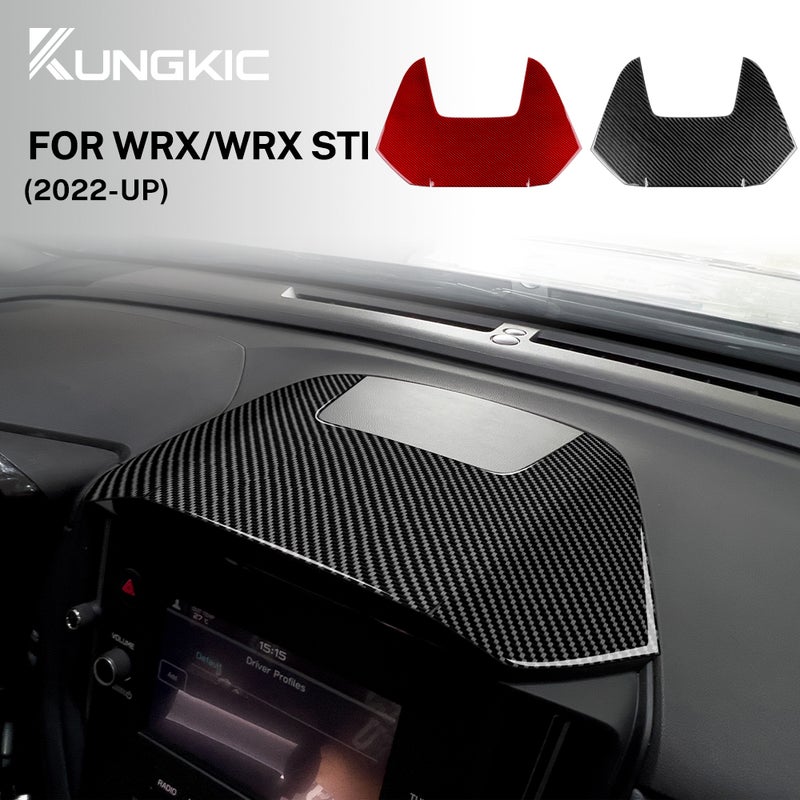 Carbon Fiber Sticker For Subaru WRX/WRX STI 2022 2023 2024 Center Console Middle Sticker Accessories RHD LHD - Image 1