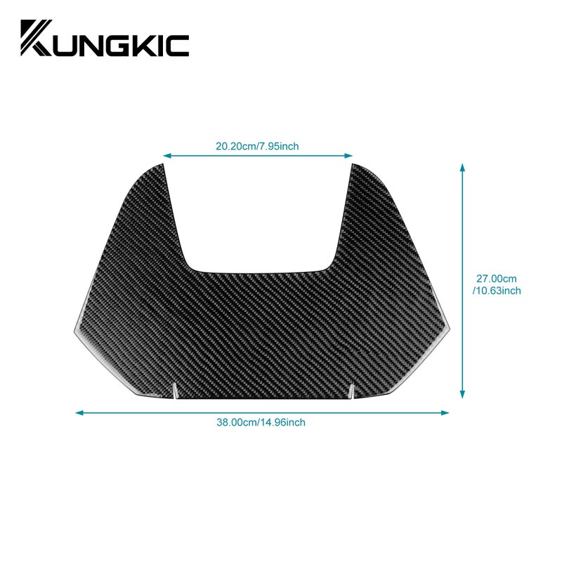 Carbon Fiber Sticker For Subaru WRX/WRX STI 2022 2023 2024 Center Console Middle Sticker Accessories RHD LHD - Image 4