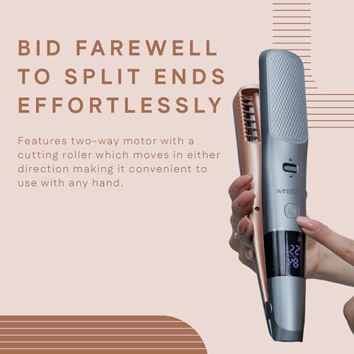 Winston Rechargeable Automatic Split End Trimmer – Professional Split Ends Trimmer Machine for Smooth & Healthy Hair All Hair Type - Image 4