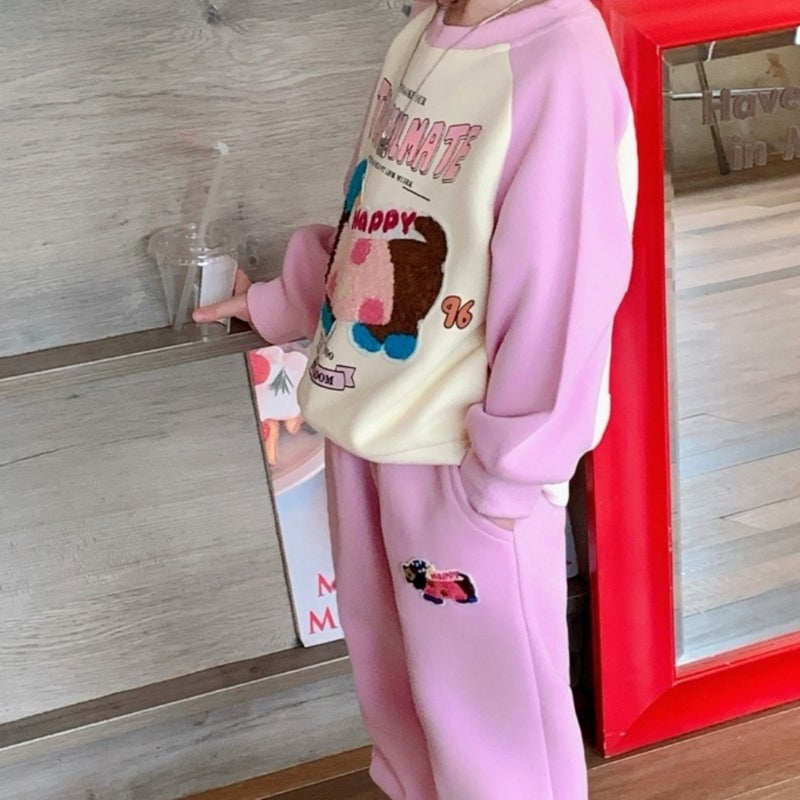 ChicPoint 2 Pcs 2-9years Girls Pants Suit - Image 3