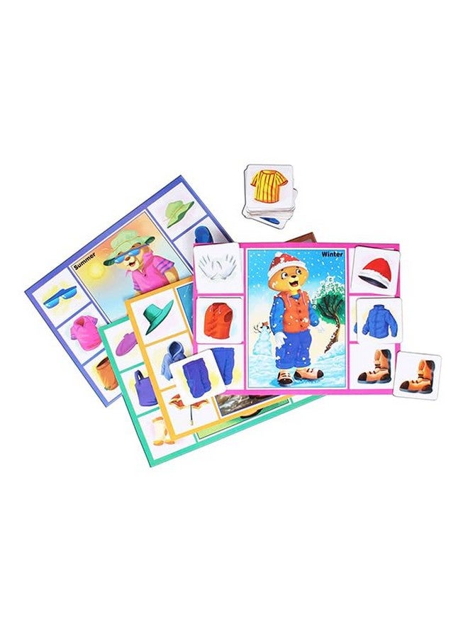 Creative's Creative’S Seasons Dress Ups | Board & Cards Games | Learning & Educational | Learning Games For Pre-School | Learning About Four Seasons In A Year | Preschool Learning Games For Ages 2 & Up - Image 4