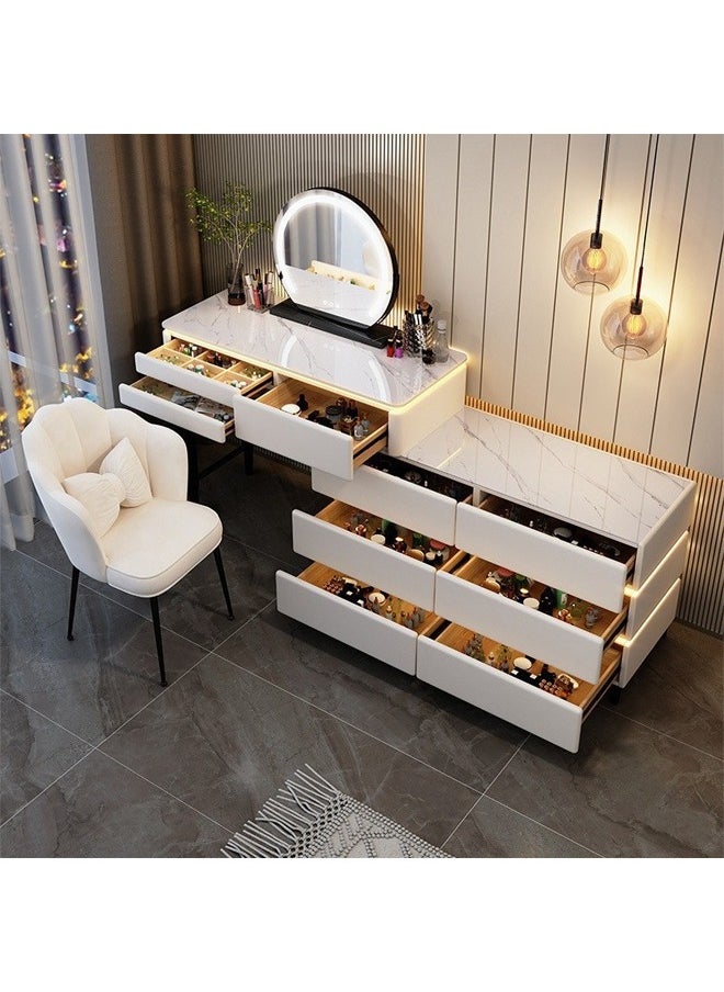 keke Multifunctional Makeup Vanity Dressing Table with Drawers and Chair 120 CM  - Image 2