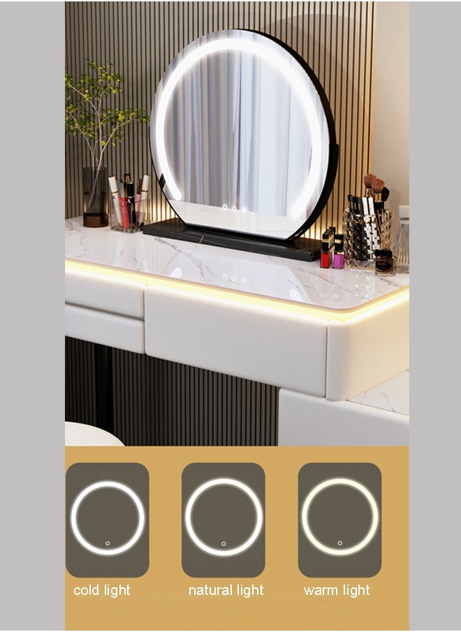 keke Multifunctional Makeup Vanity Dressing Table with Drawers and Chair 120 CM  - Image 4