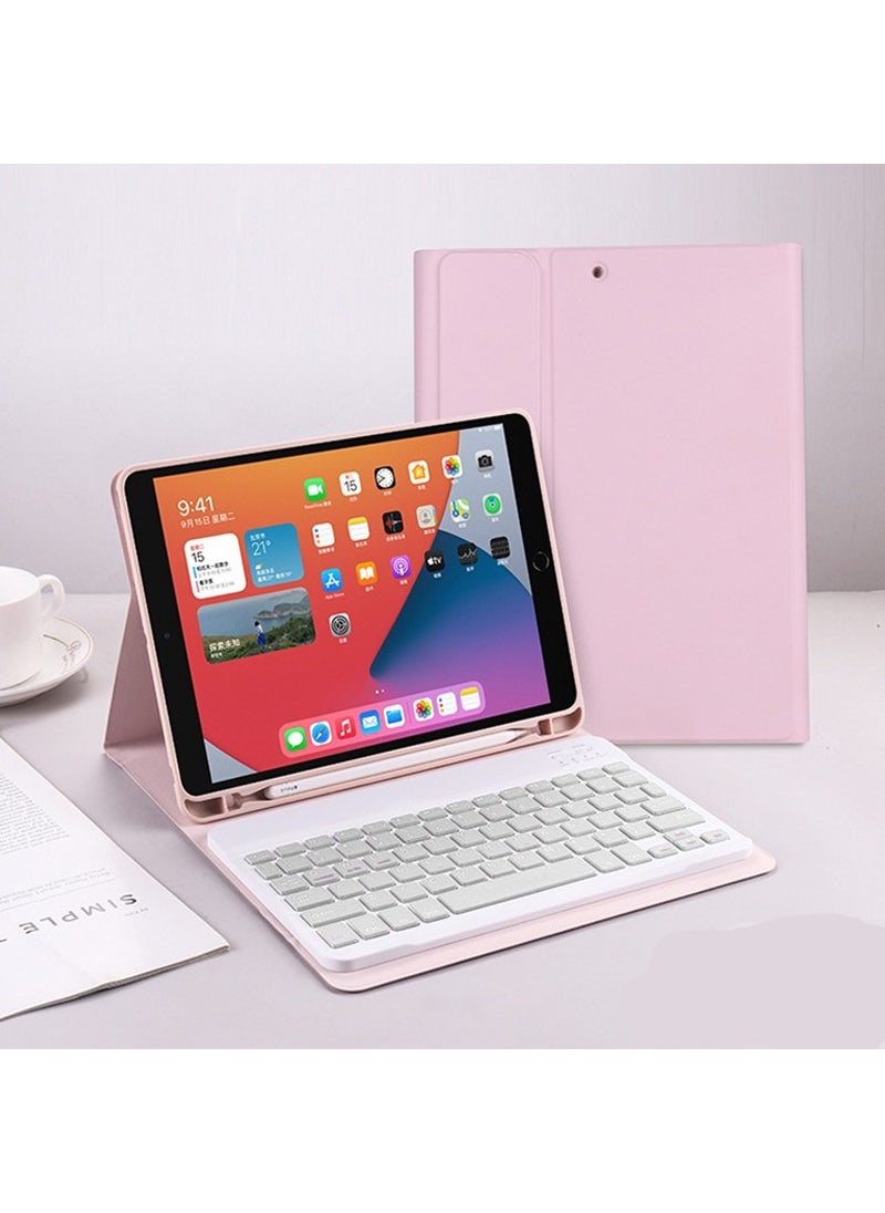 Unicell - iPad Air 3rd Generation 10.5 Inch Compatible Bluetooth Enabled Case with Pen Compartment and Keyboard - Image 1