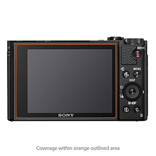 BoxWave واقي شاشة Sony Cyber-Shot DSC-HX99، BoxWave [ClearTouch Crystal (2-Pack)] فيلم حماية عالي الدقة - يحمي من الخدوش لجهاز Sony Cyber-Shot DSC-HX99 - Image 3