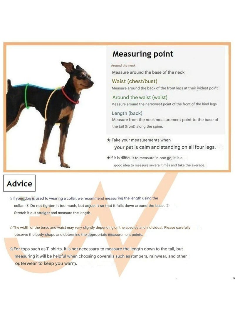 A.M Corduroy Spring Summer Four legged Pet Clothes Dog and Cat Shirts - Image 5