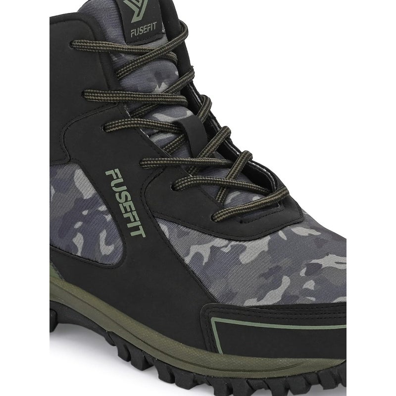 Fusefit Men's BLACK BURN FF Outdoor hiking shoes - Image 5